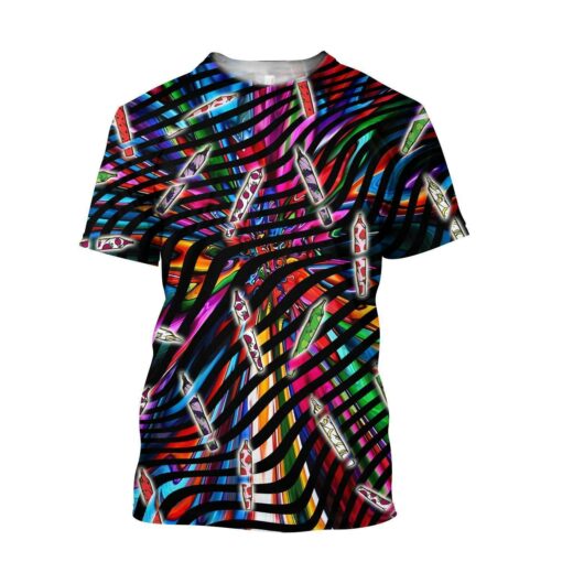 Hippie With Fun Lover 3D All Over Printed Shirt For Hippie Lovers, Hippie Style 3D Shirts, Gift For Men And Women