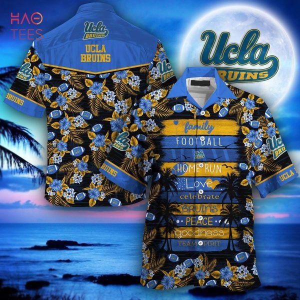 NCCA Ucla Bruins Blue Gold Trendy Hawaiian Shirt V2 Aloha Shirt