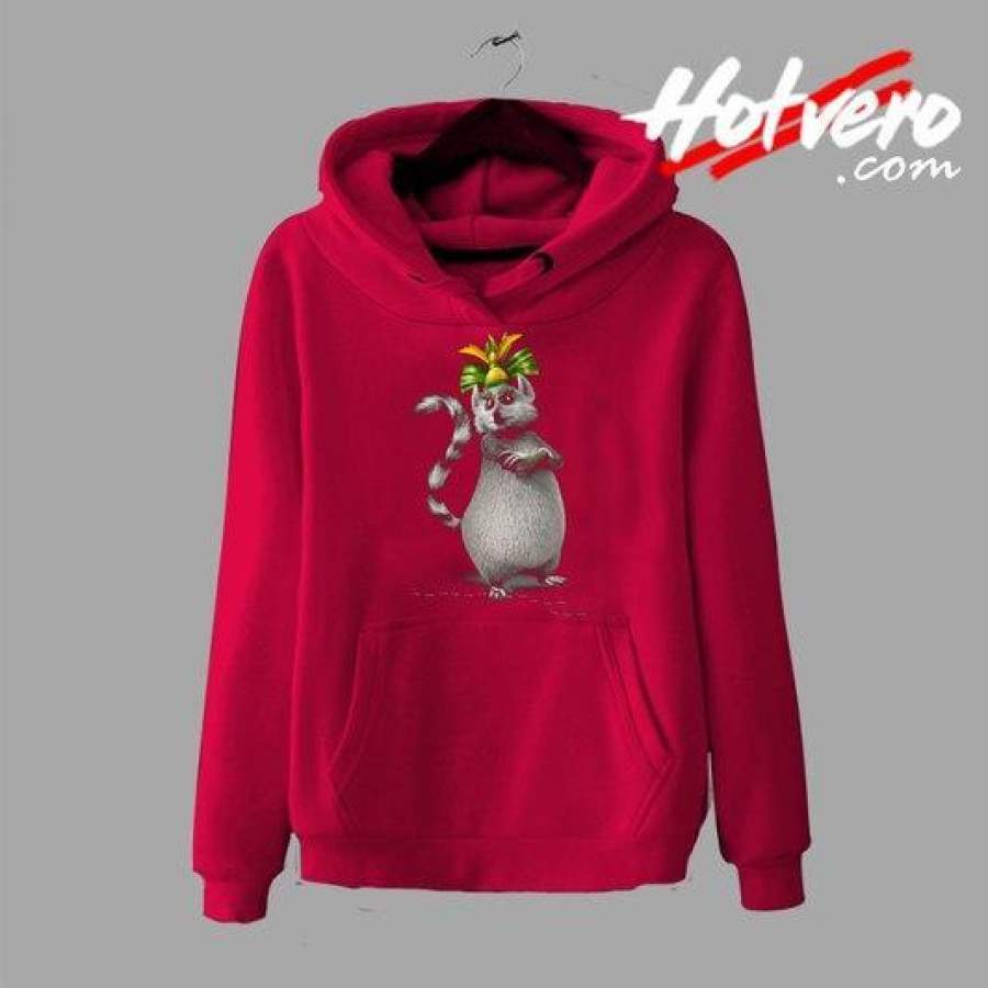 King Julien The Penguins of Madagascar Hoodie On Sale