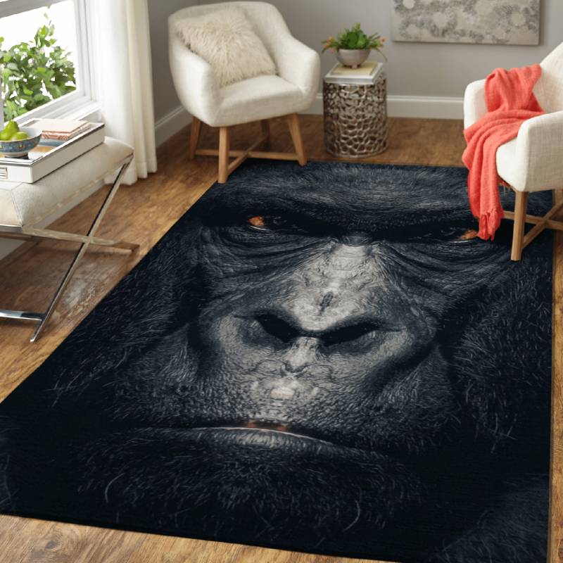 The Gorilla – Animals Area Rug Carpet