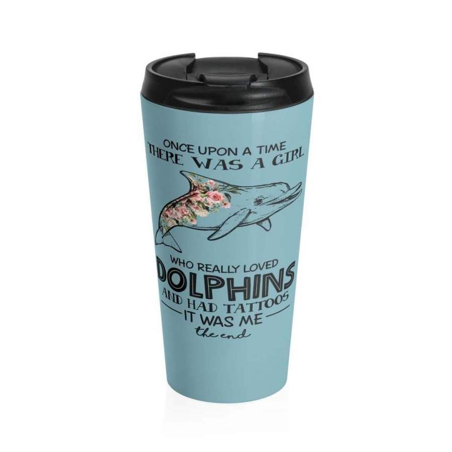 Dolphins CL15100049MDT 16oz 20oz Travel Mug Vacuum Sealed Tumblers