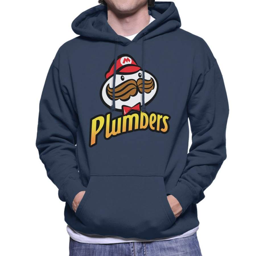 Super Mario Pringles Mario Men’s Hooded Sweatshirt