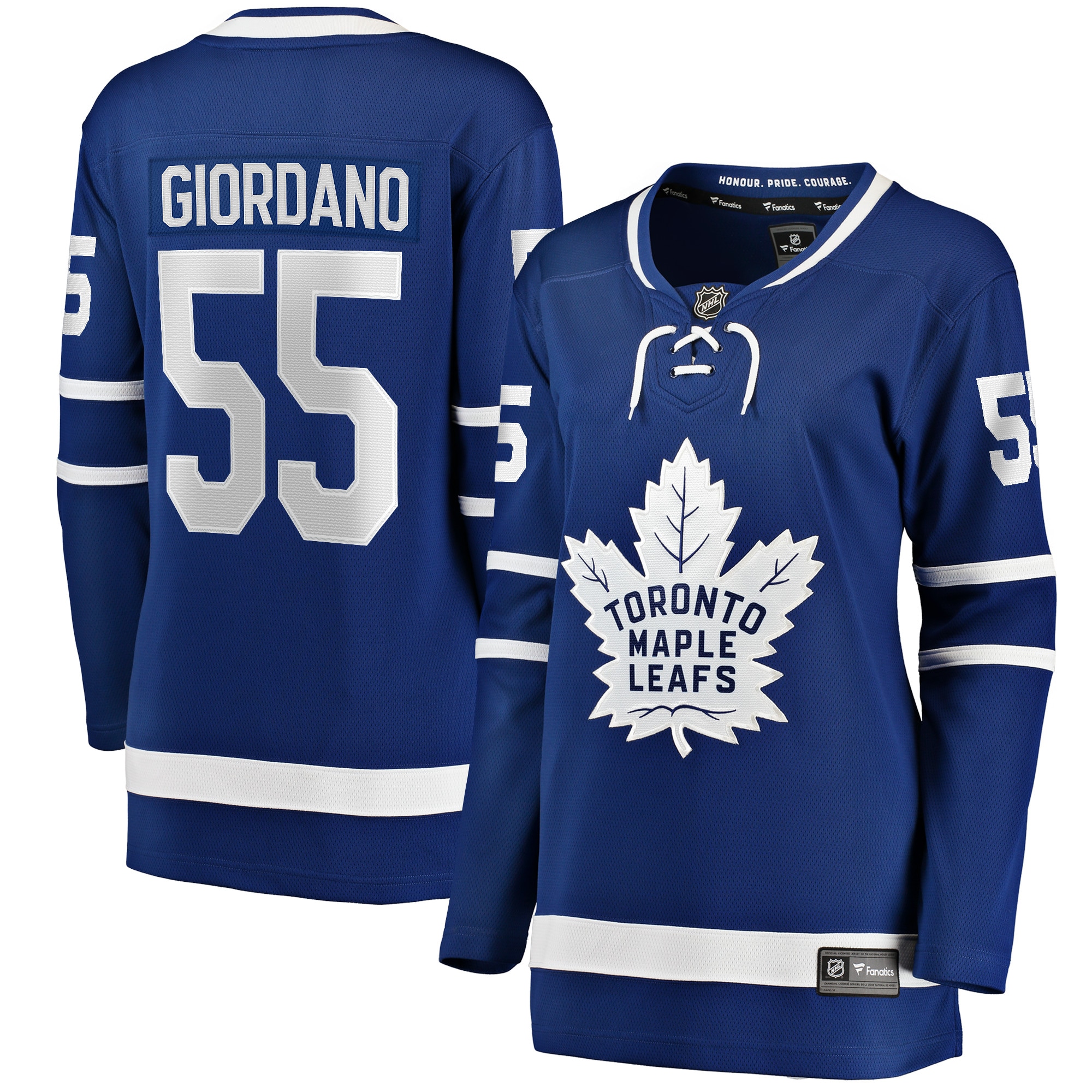 Mark Giordano Toronto Maple Leafs Women's Branded Home Breakaway Player Jersey – Blue