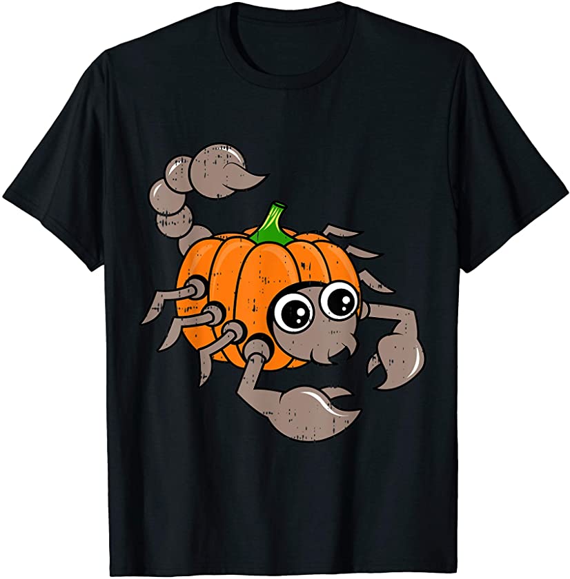 Scorpion Pumpkin Costume Funny Easy Animal Halloween Gift T-Shirt