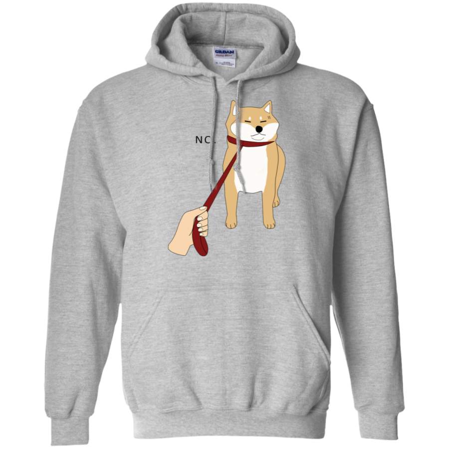 AGR Shiba Inu No Gildan Pullover Hoodie