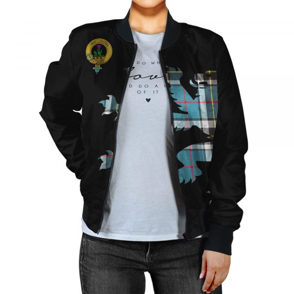 Thomson Lion & Thistle All Over Printed Bomber Jacket Us Size