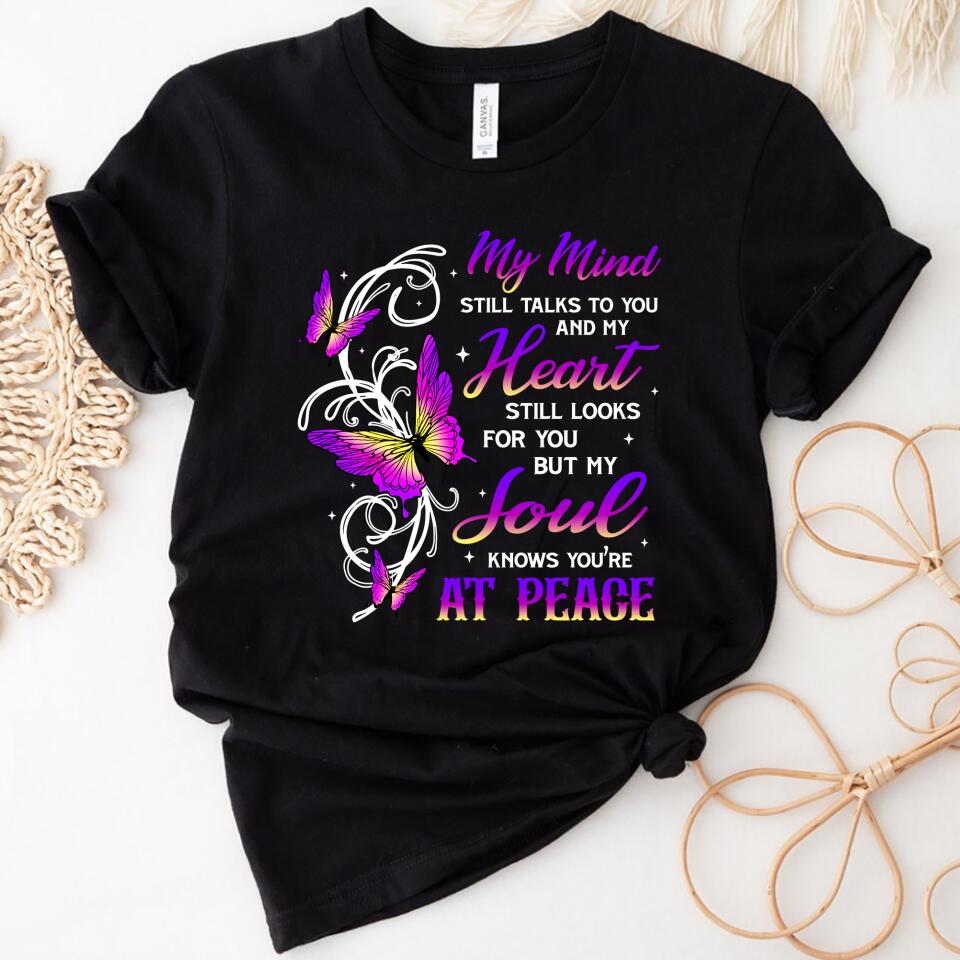 My Mind Still Talks To You T Shirts, Memorial Gift