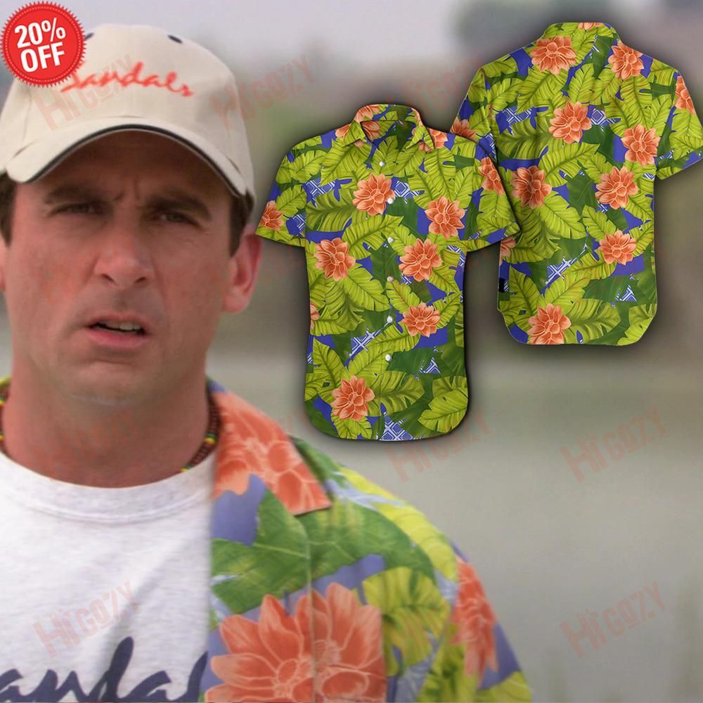 Michael Scott Hawaii Shirt Shorts Ha22905