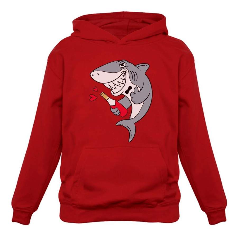 Valentine’s Day Romantic Shark Doo Doo Women Hoodie