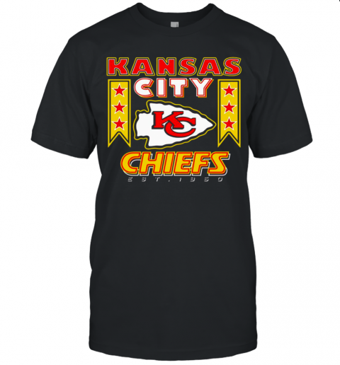 Kansas City Chiefs Logo Est 1960 Unisex Jersey Tee