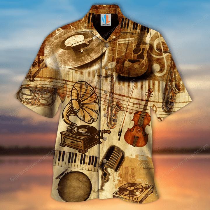 Musical Instruments Hawaii Shirt For Men Women Ha73056