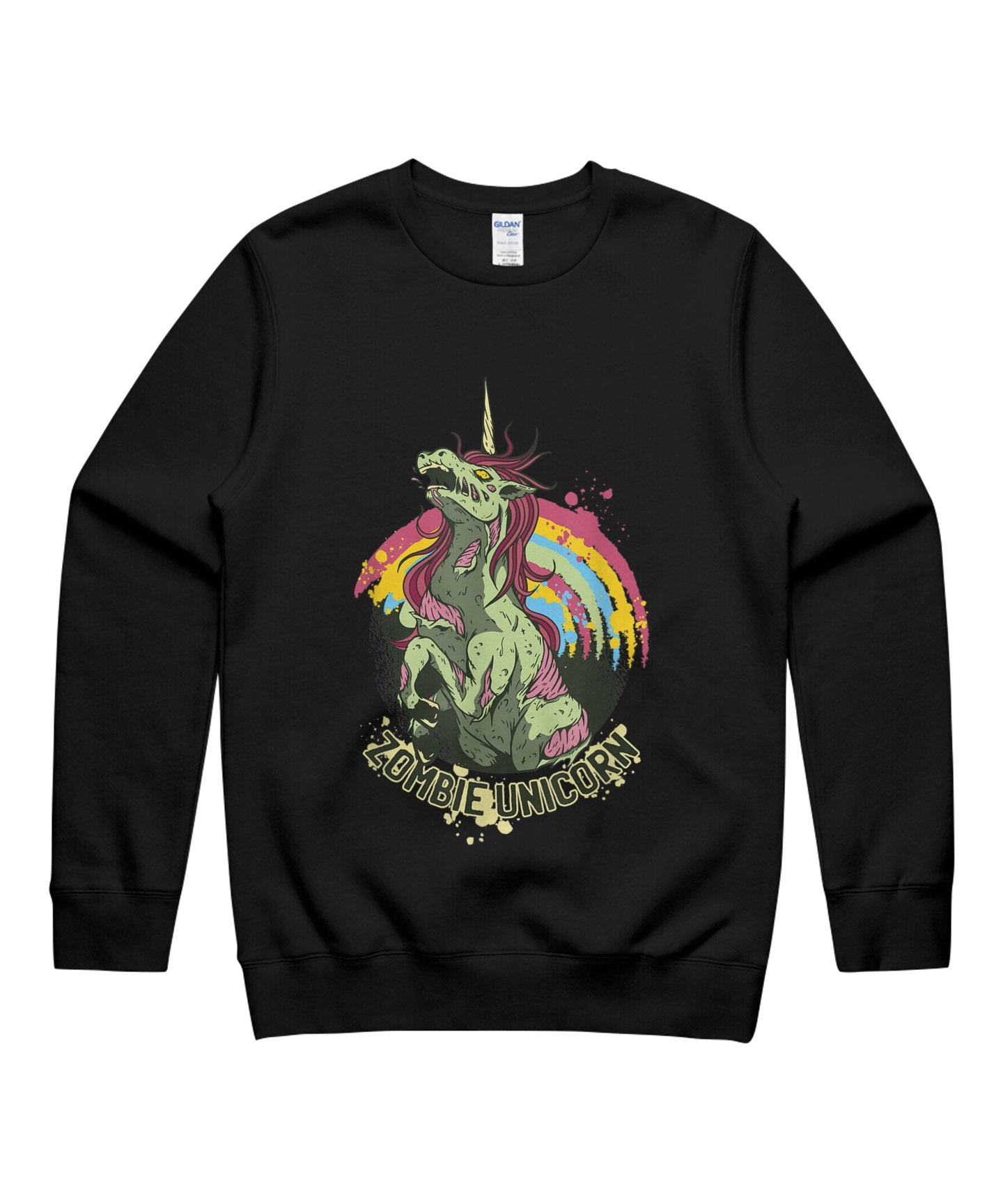 Zombiecorn Zombie Unicorn Halloween Unicorn Lovers Halloween Unisex Crewneck Sweatshirt