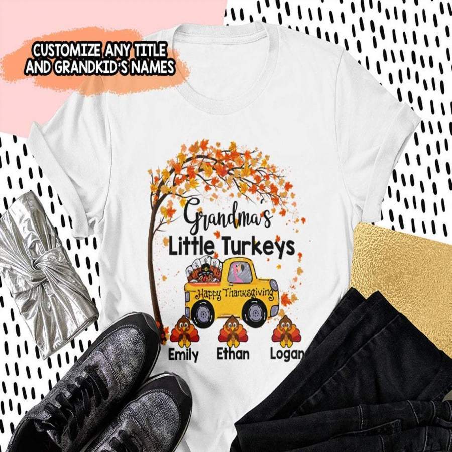 Grandma’s Little Turkeys Shirt