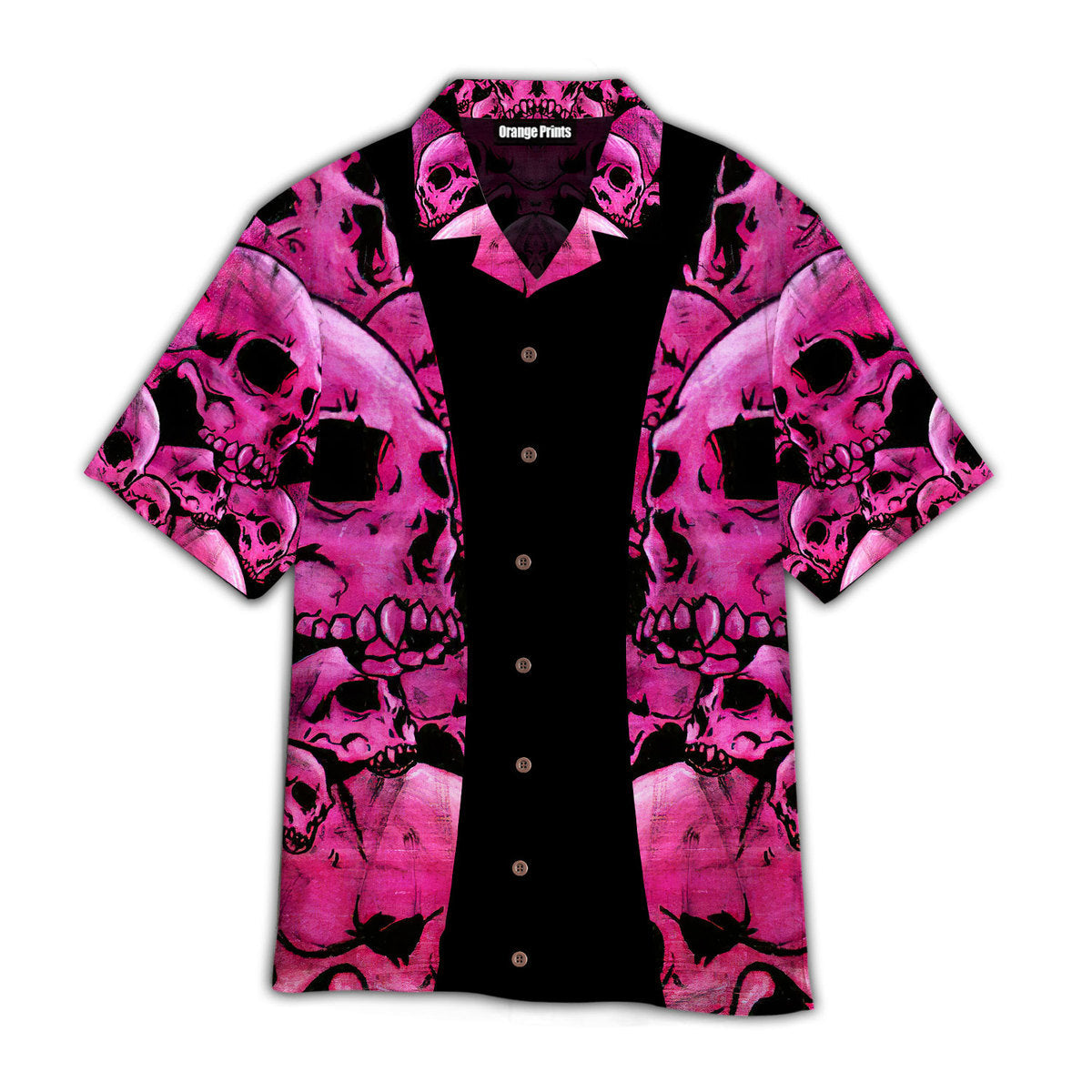 Pink Skull Hawaii Shirt For Men Women Ha69092