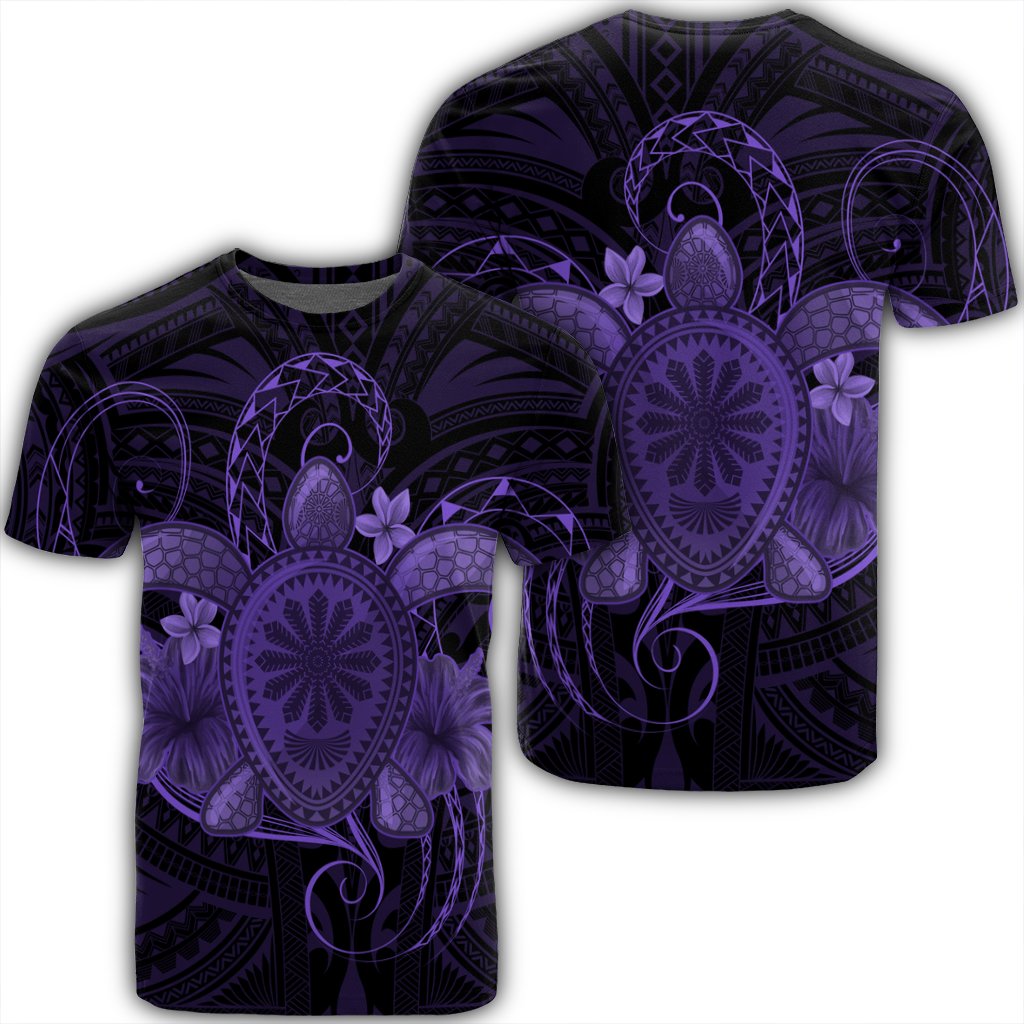 Hawaiian Turtle Hibiscus Polynesian Full Style Purple Ah Ha10188