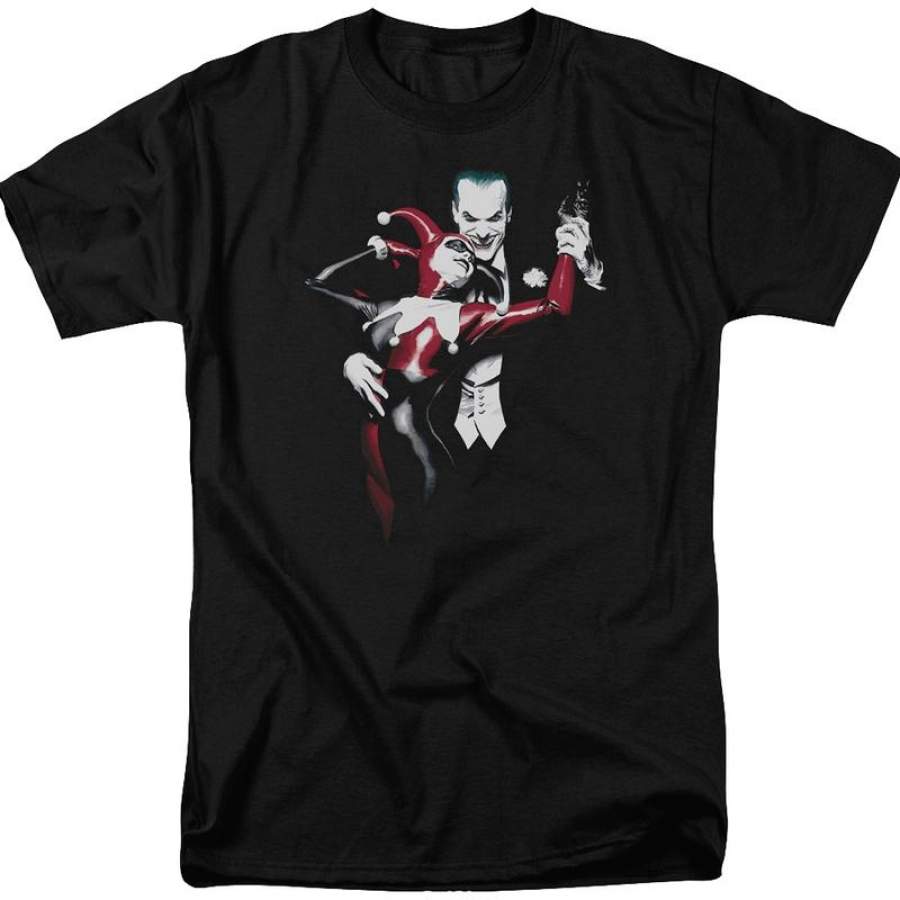 Alex Ross Joker and Harley Quinn T-Shirt