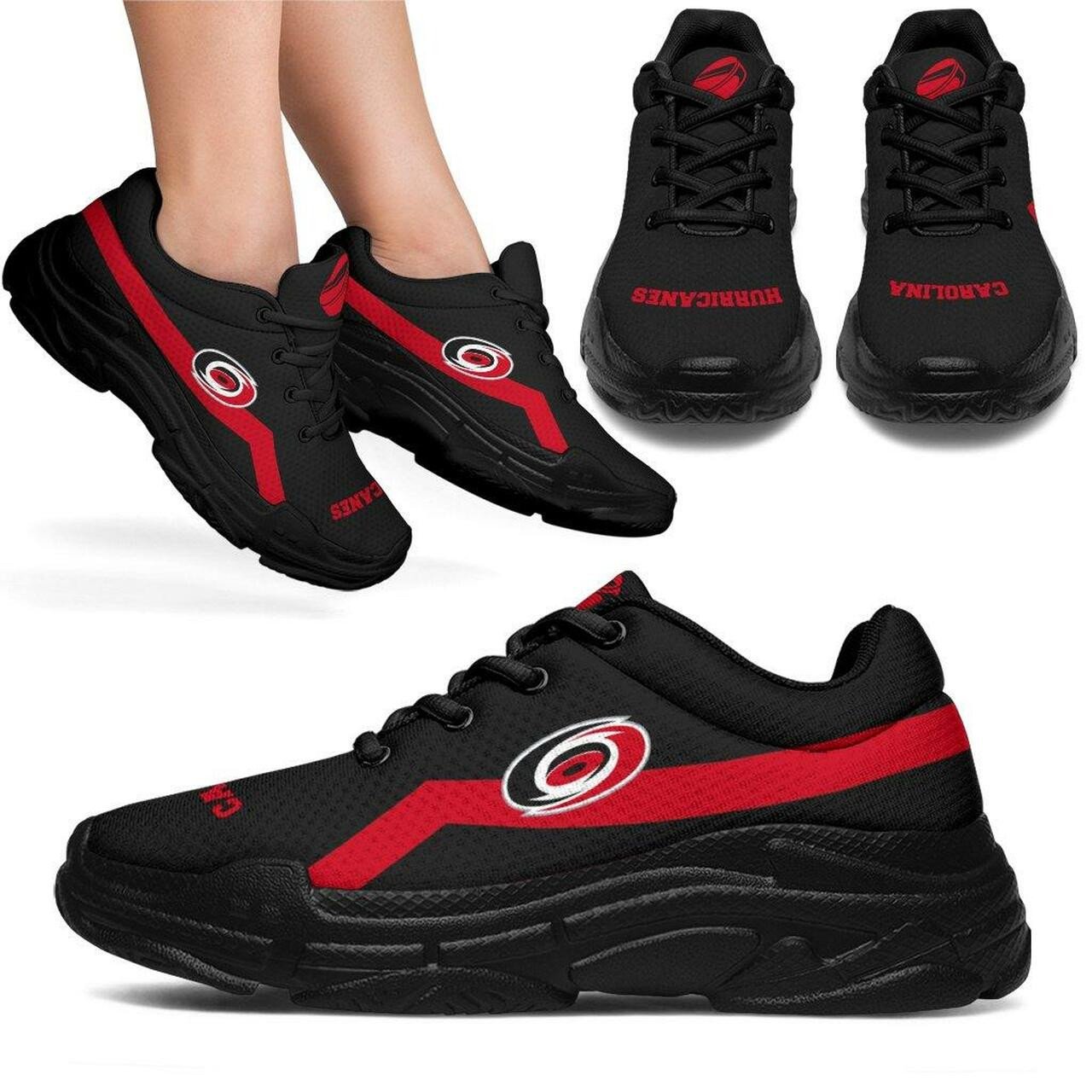 Carolina Hurricanes Chunky Sneaker Art 431