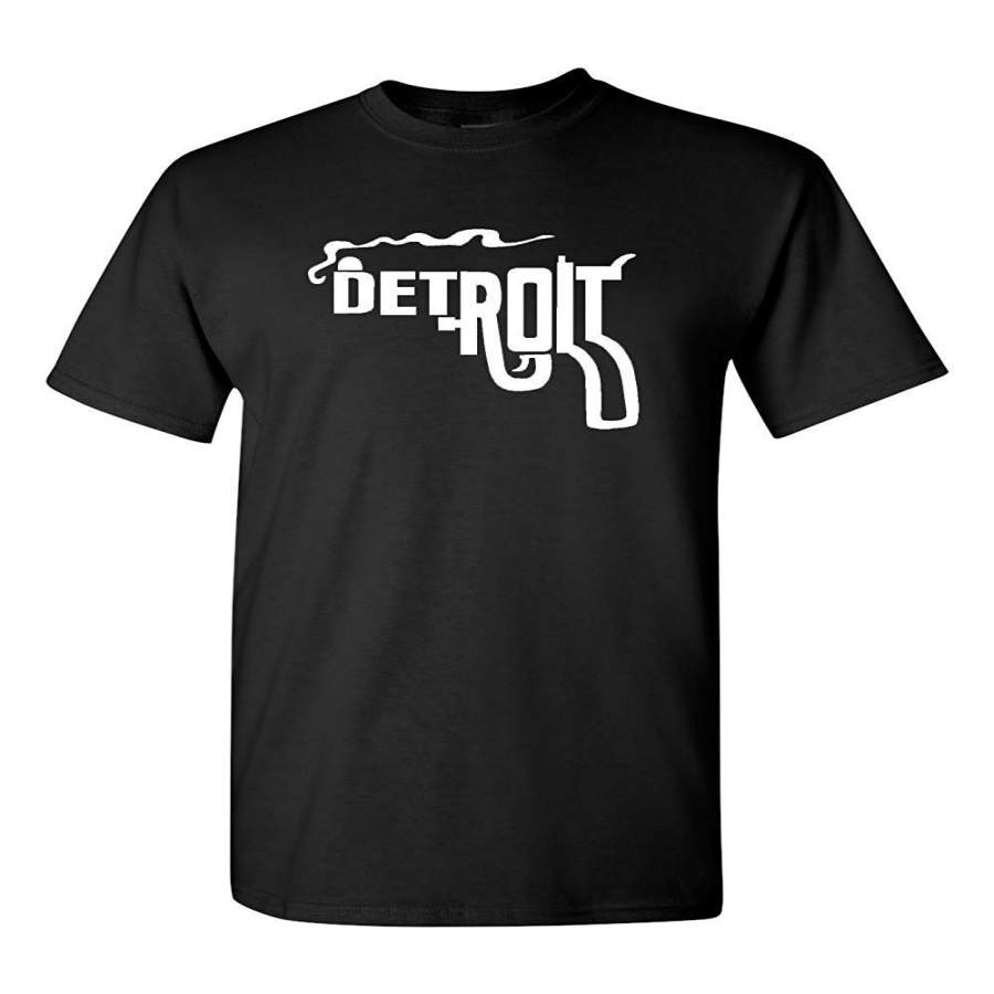 Detroit Smoking Gun Fashion Summer Men’s T-Shirt