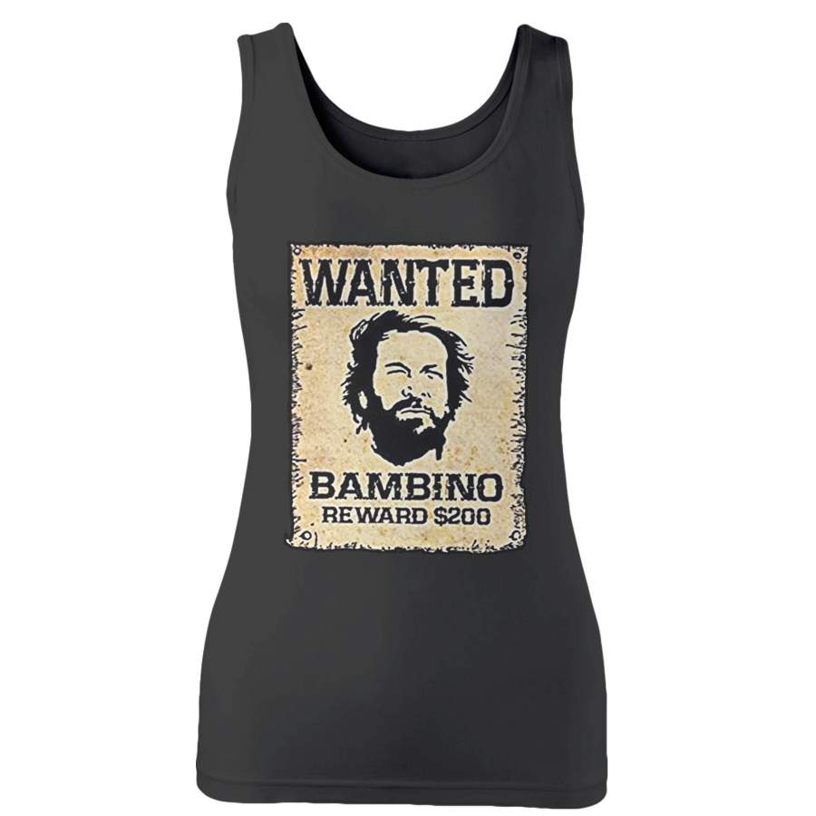 Bud Spencer Wanted Woman’s Tank Top