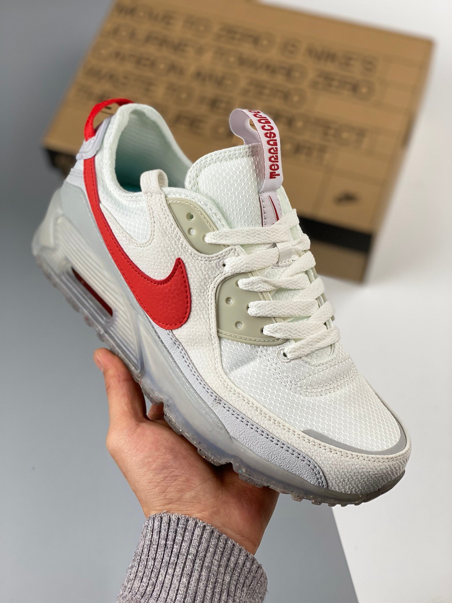 Nike Air Max 90 Terrascape WhiteRed DQ3987-100 5339693