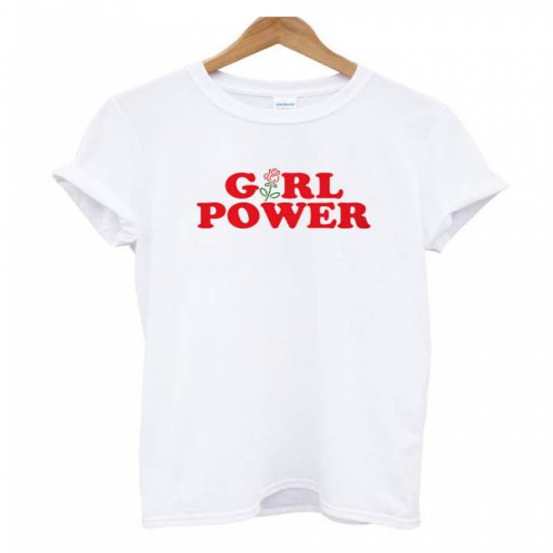 Girl Power Rose T Shirt