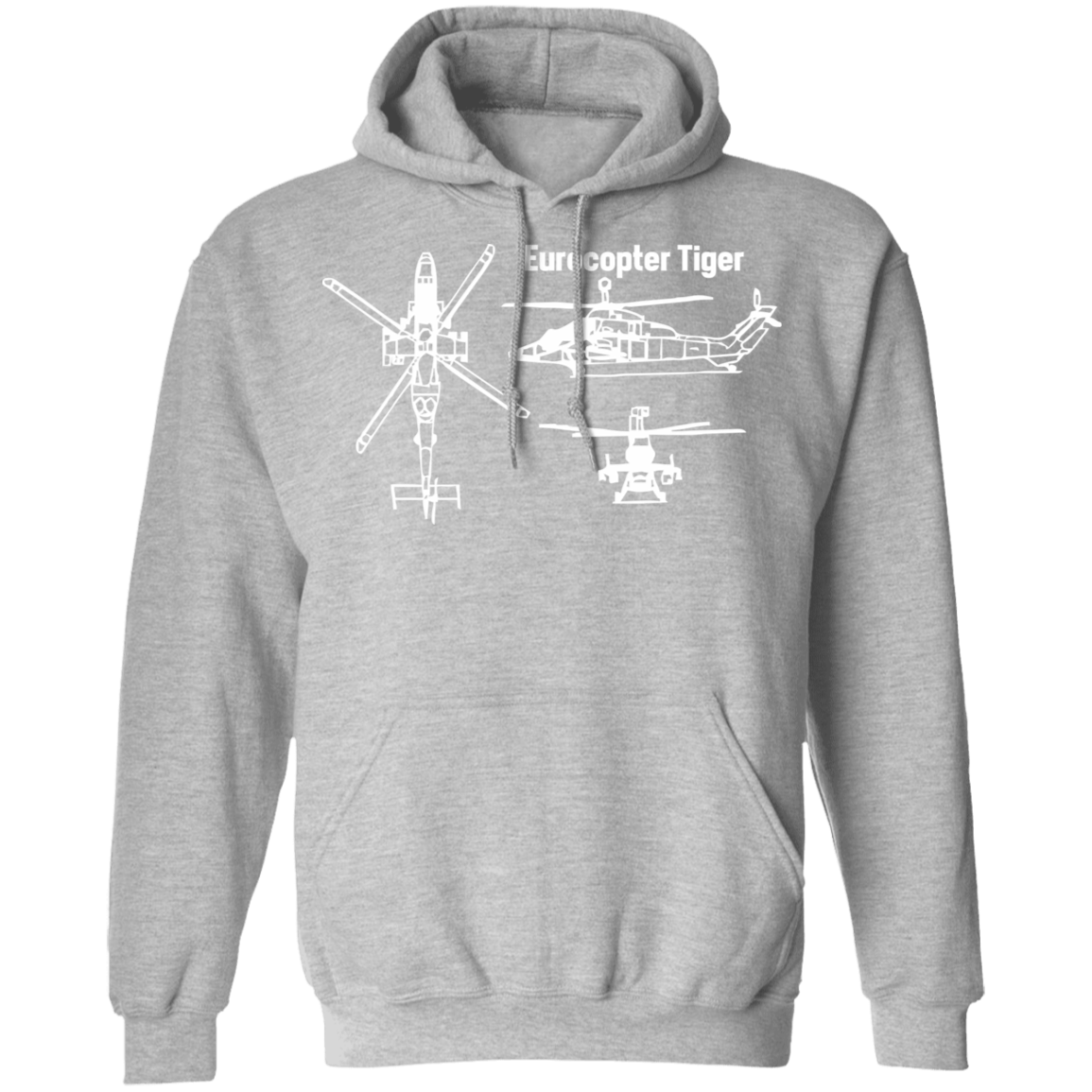 Eurocopter Tiger Helicopter Hoodie