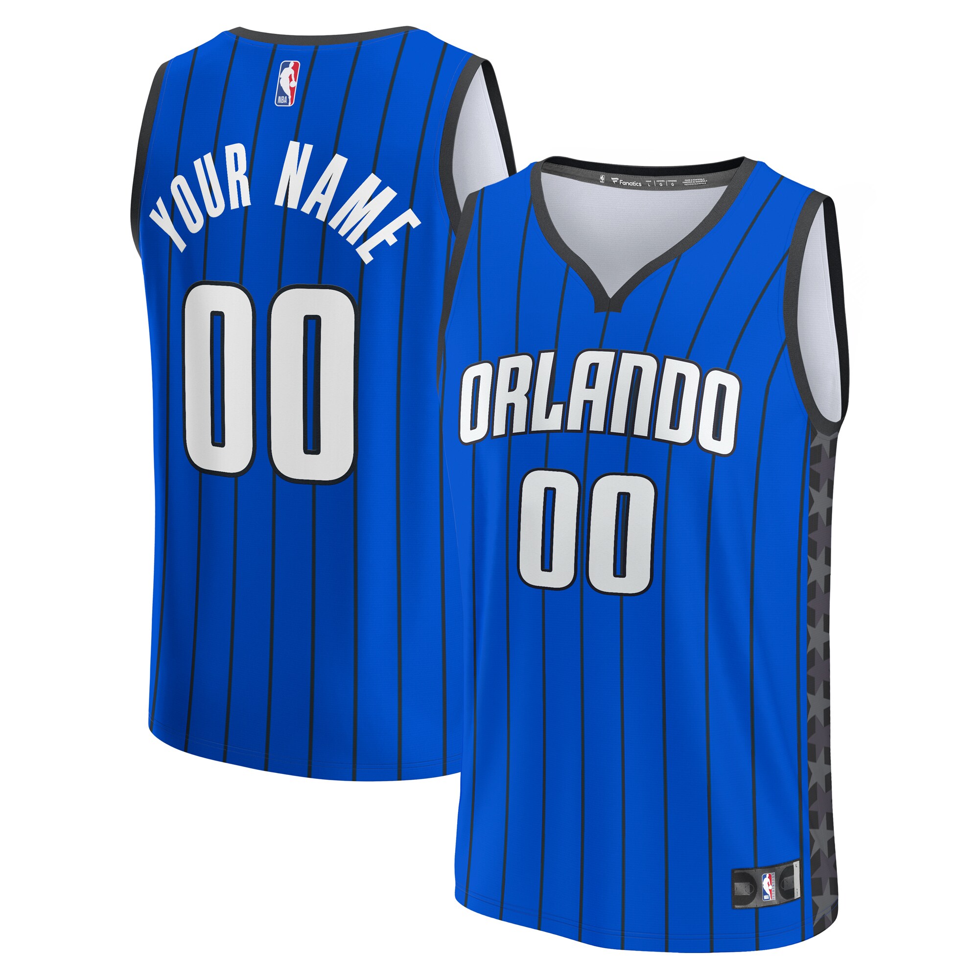 Orlando Magic Fast Break Custom Jersey – Blue – Statement Edition