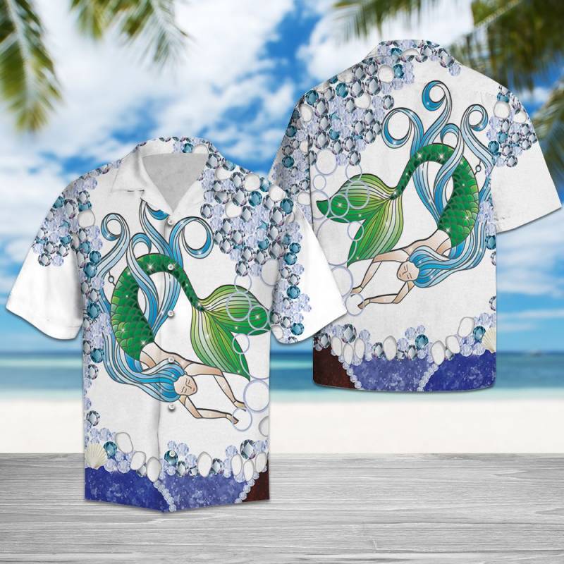 Dreamy Mermaid Hawaii Shirt Ha101720