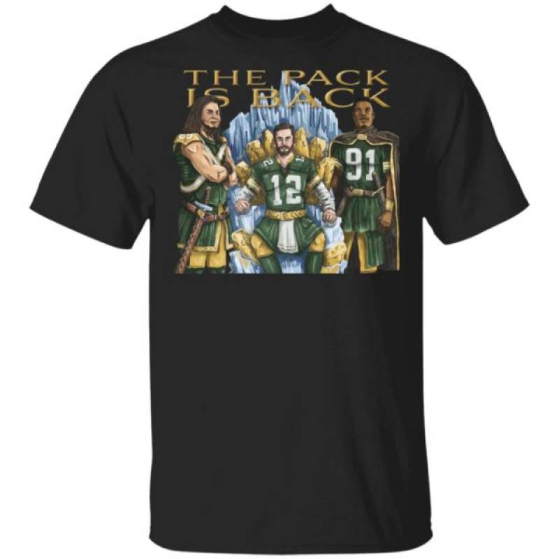 Nice Green Bay Packers The Pack Is Back Shirt Ls Hoodie