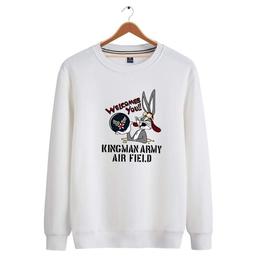 Rabbit Sweatshirt Cool Animal Sweatshirt Cotton Sweatshirt for Adult