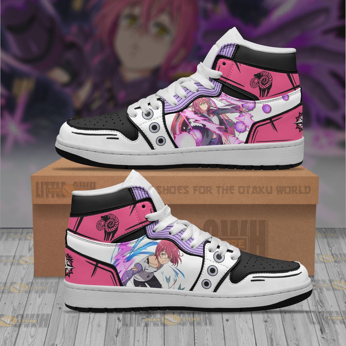 Gowther Jd Sneakers Custom The Seven Deadly Sins Anime Shoes