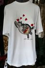 Vintage 80S 90S Crazy Shirt Hawaii Kliban Cats Hearts Shirt