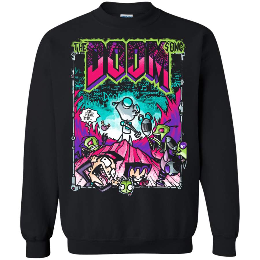 AGR GIR – The Doom Song Invader Zim Mashup Sweatshirt