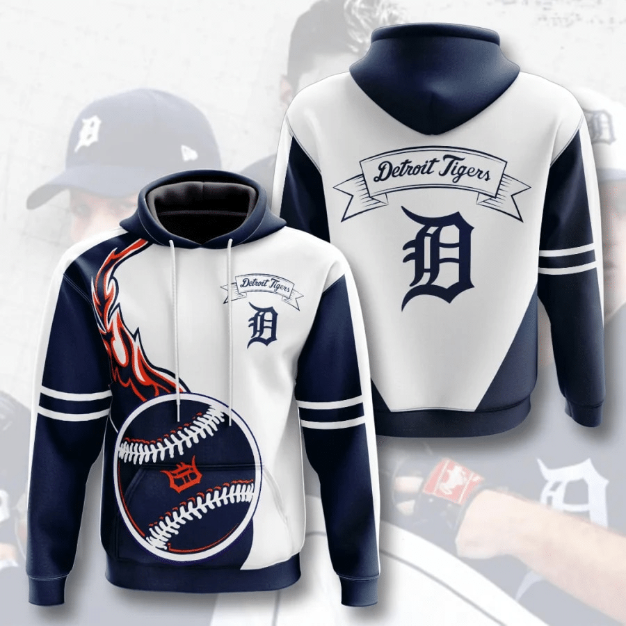 Detroit Tigers All Over Printed Hoodie HN220904