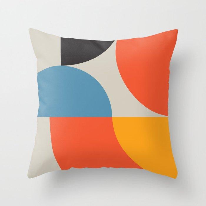 Vintage poster-Bauhaus Ausstellung 1923. Throw Pillow