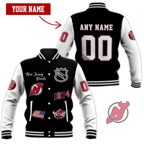 Baseball Jacket New Jersey Devils