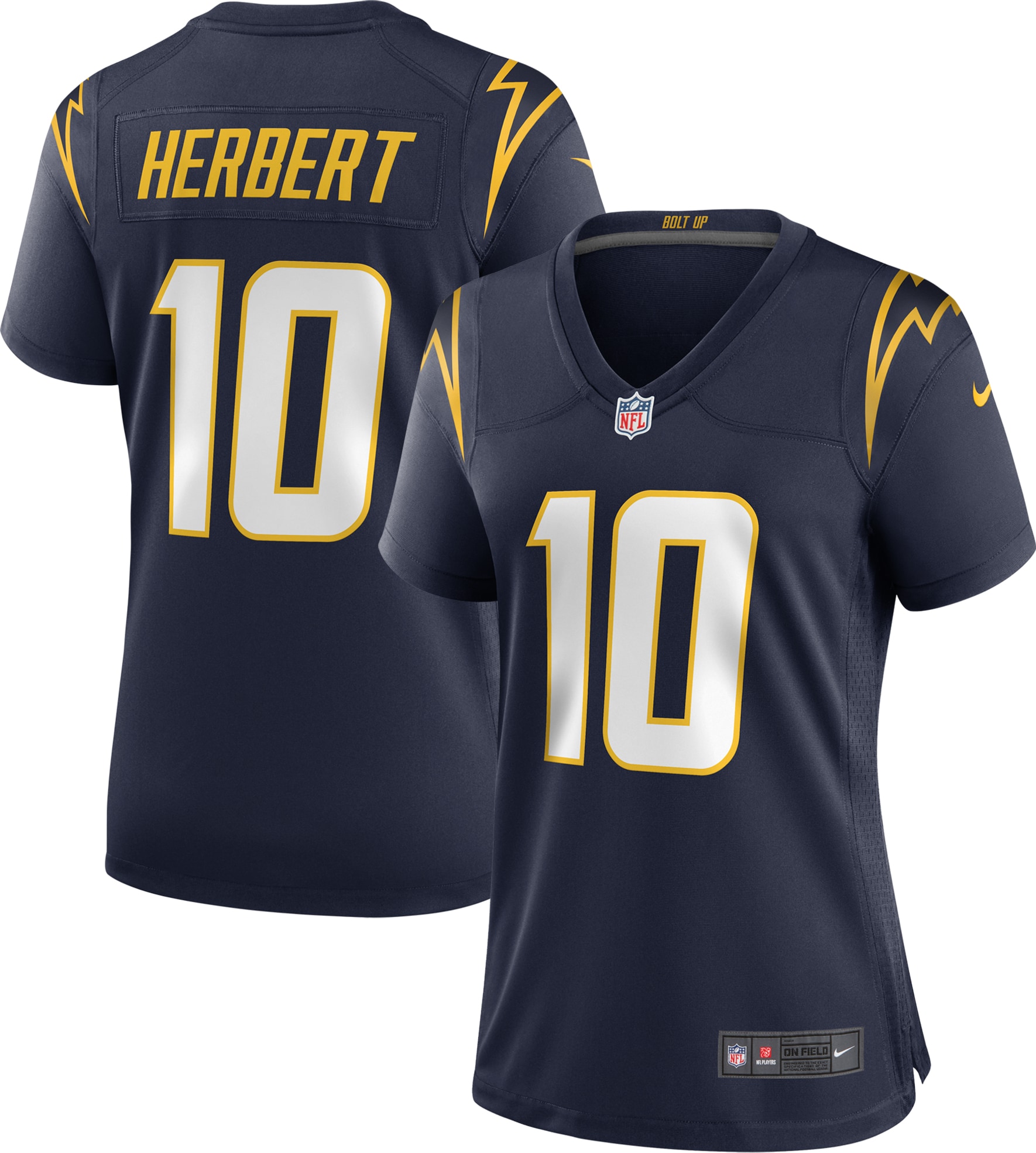 Women’s Los Angeles Chargers Justin Herbert Navy Alternate Game Jersey