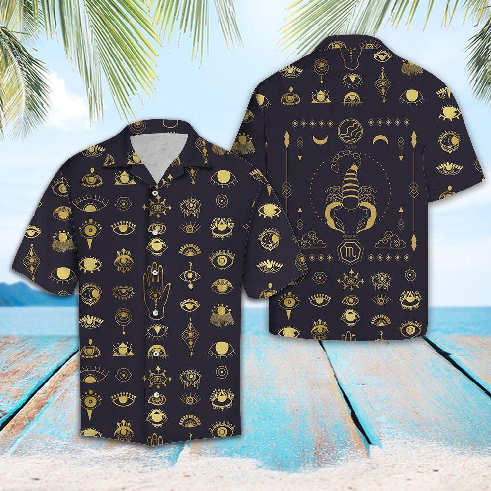 Black Scorpio Hawaii Shirt For Hawaii Aloha Ha32441