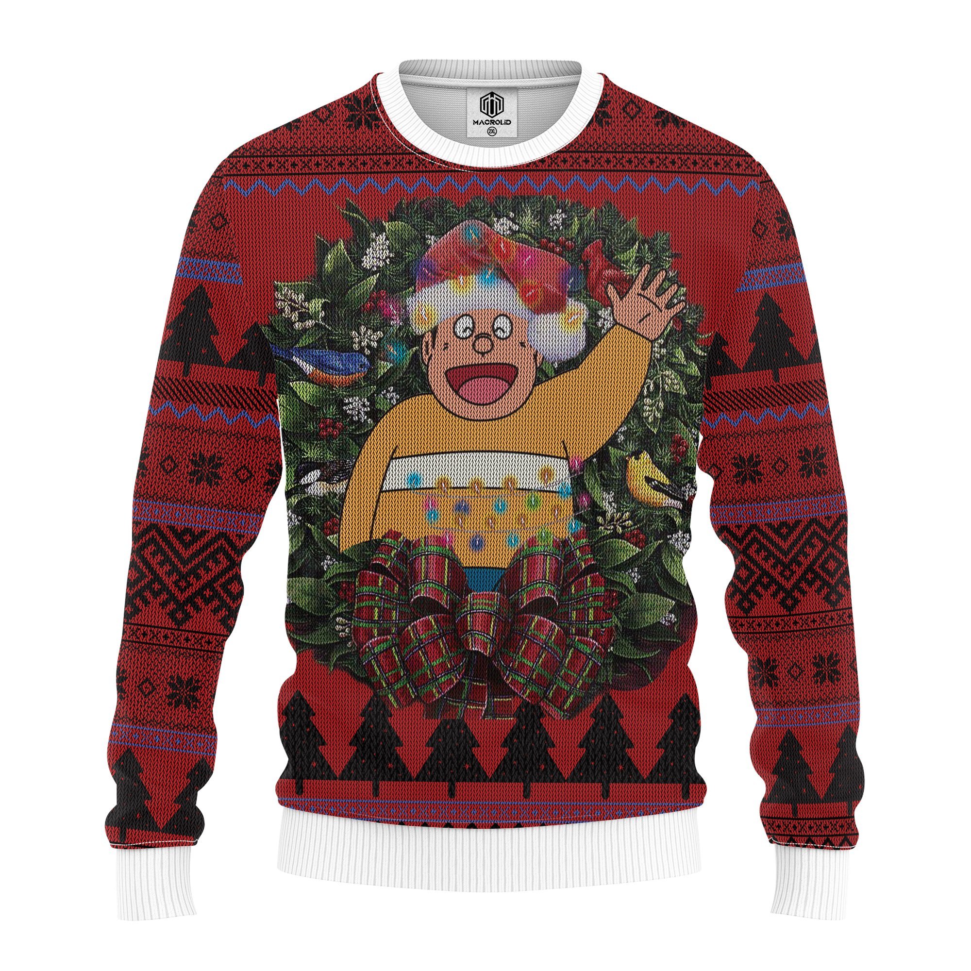 Chaien Doraemon Mc Ugly Christmas Sweater – thanksgiving gift