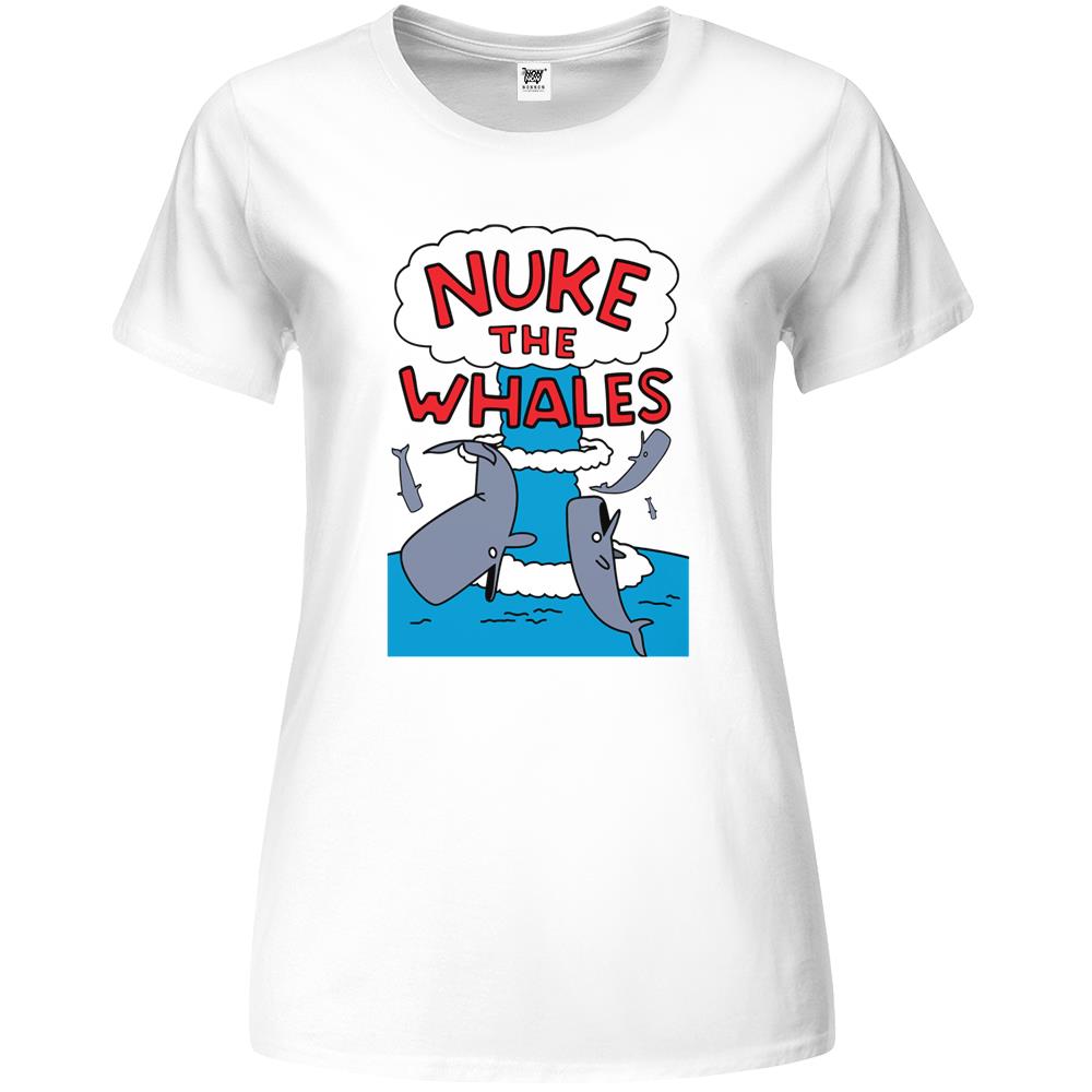 Nuke The Whales Premium Womens T Shirts