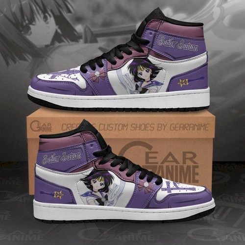 Sailor Saturn Jordan Sneakers Sailor Moon Anime Shoes Mn11 Air Jordan High Sneakers Sport Sneakers