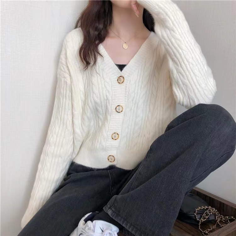 Autumn Winter Rainbow Warm Women’s Loose Knitted Coat Casual Comfortable Daily Femal Tassels Cardigan Streetwear Jackets alx