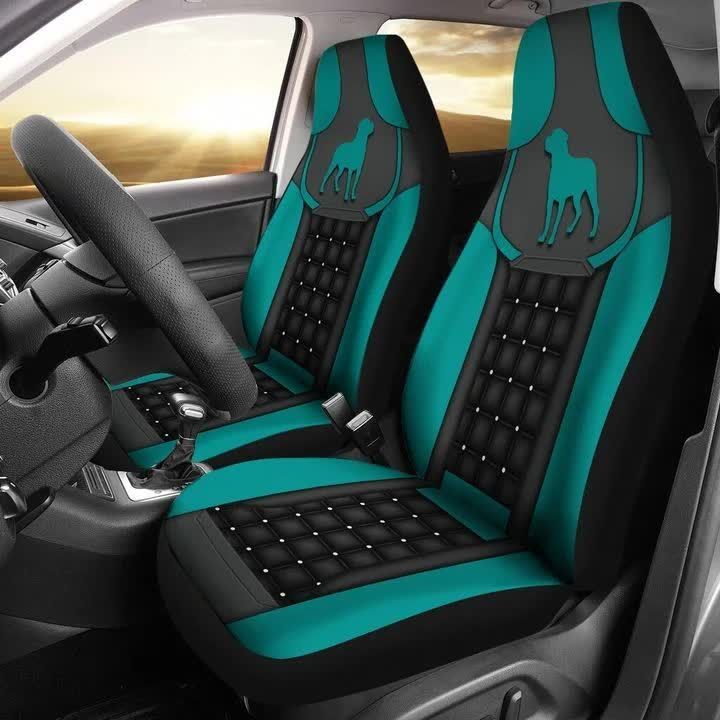 133CNVPET – Rottweiler Full Color Car Seat Covers