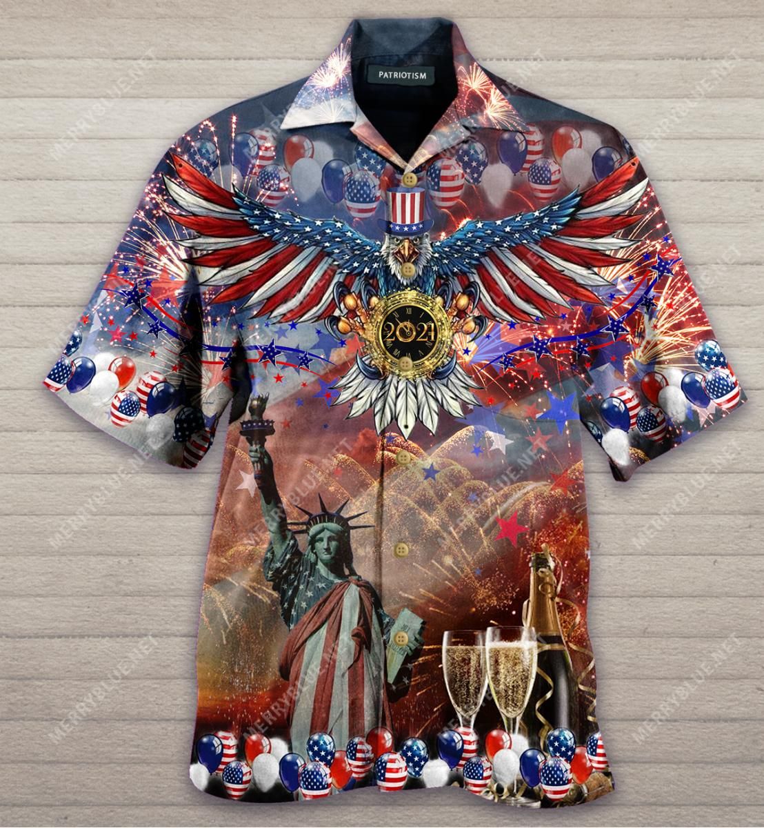 America’S New Beginning 2021 Aloha Hawaiian Shirt Colorful Short Sleeve Summer Beach Casual Shirt For Men And Women