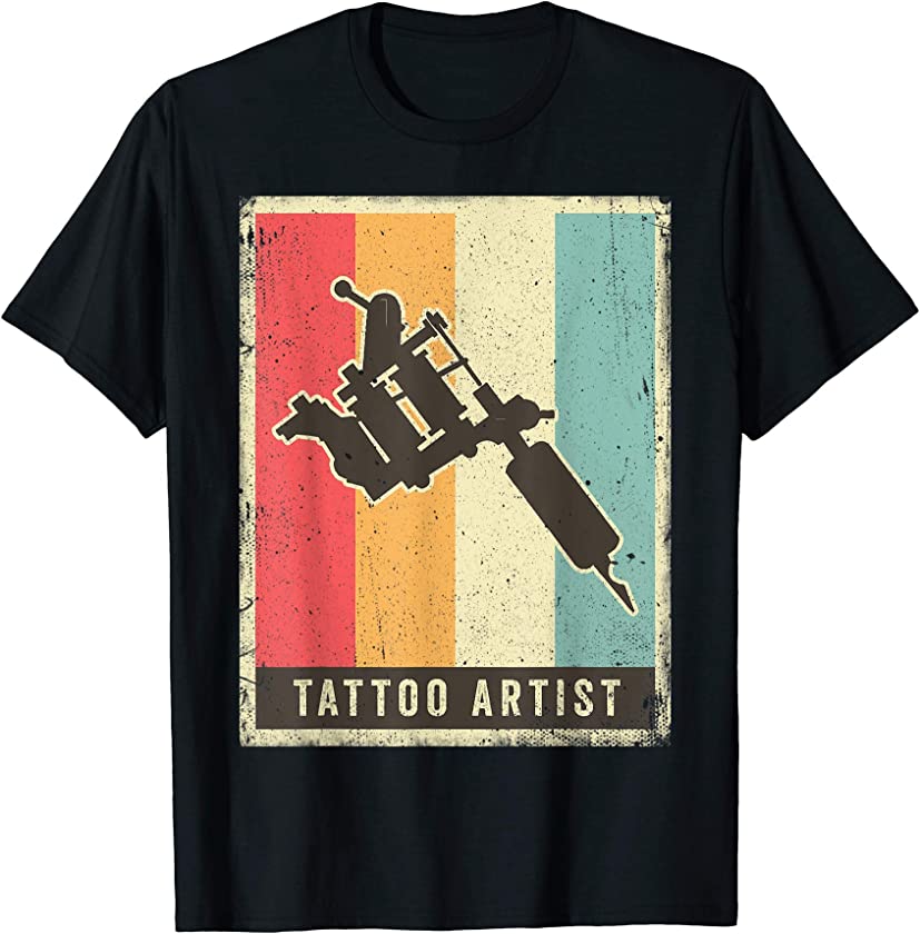 Vintage Tattoo Artist Retro Gift T-Shirt