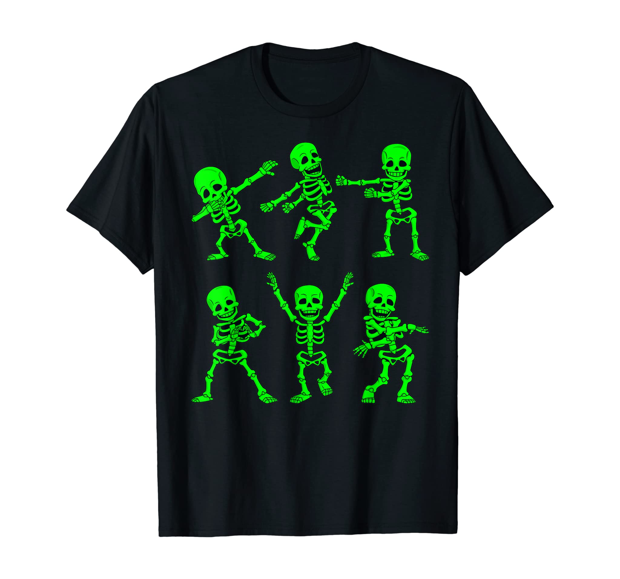 Dancing Skeletons Dance Challenge Girl Boys Kids Halloween T-Shirt