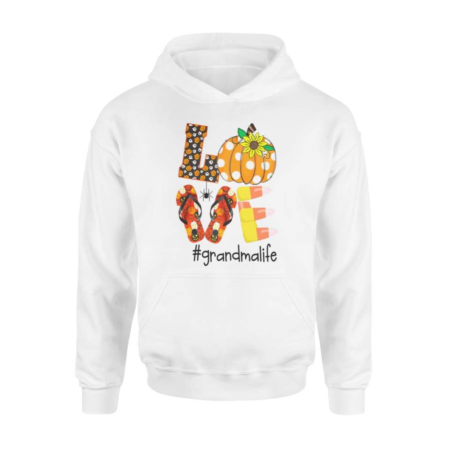 Halloween T Shirt – Love Grandma Life T-shirt – Standard Hoodie