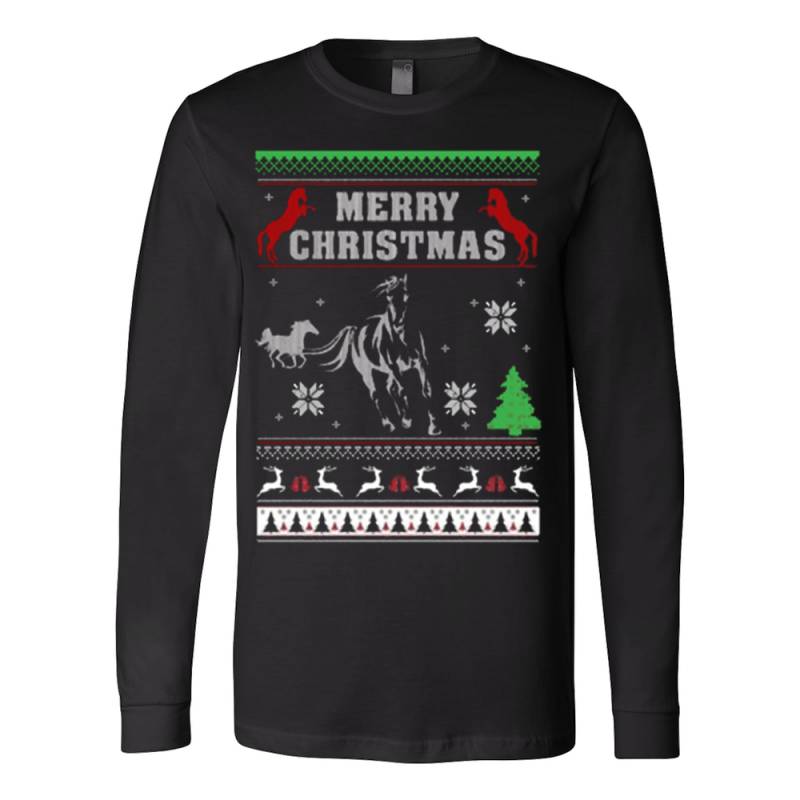 Ugly Christmas Sweater –  HORSE CHRISTMAS