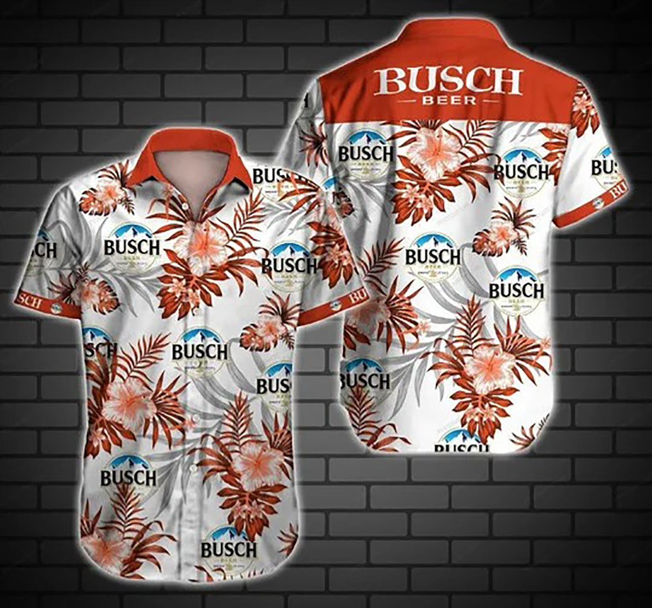 Busch Hunting Mallard Beer Hawaiian Shirt Aloha Beach Holiday 979 Ha44034