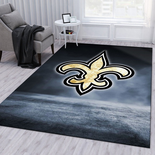 New Orleans Saints Football Rug Living Room Rug Home US Decor